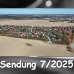 Titelbild der 7. Sendung von Wittenförden-TV, Luftbildaufnahme vom Wohngebiet Strietkaegel