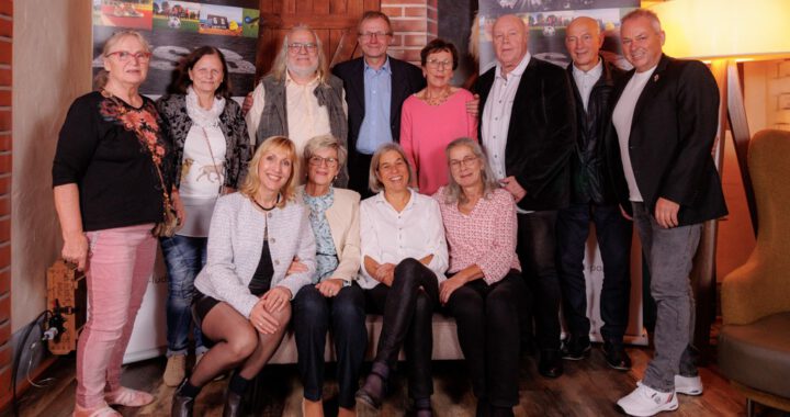 Mitglieder des TuS Wittenförden und Angehörige beim Tag des Ehrenamtes des Kreissportbundes Ludwigslust-Parchim